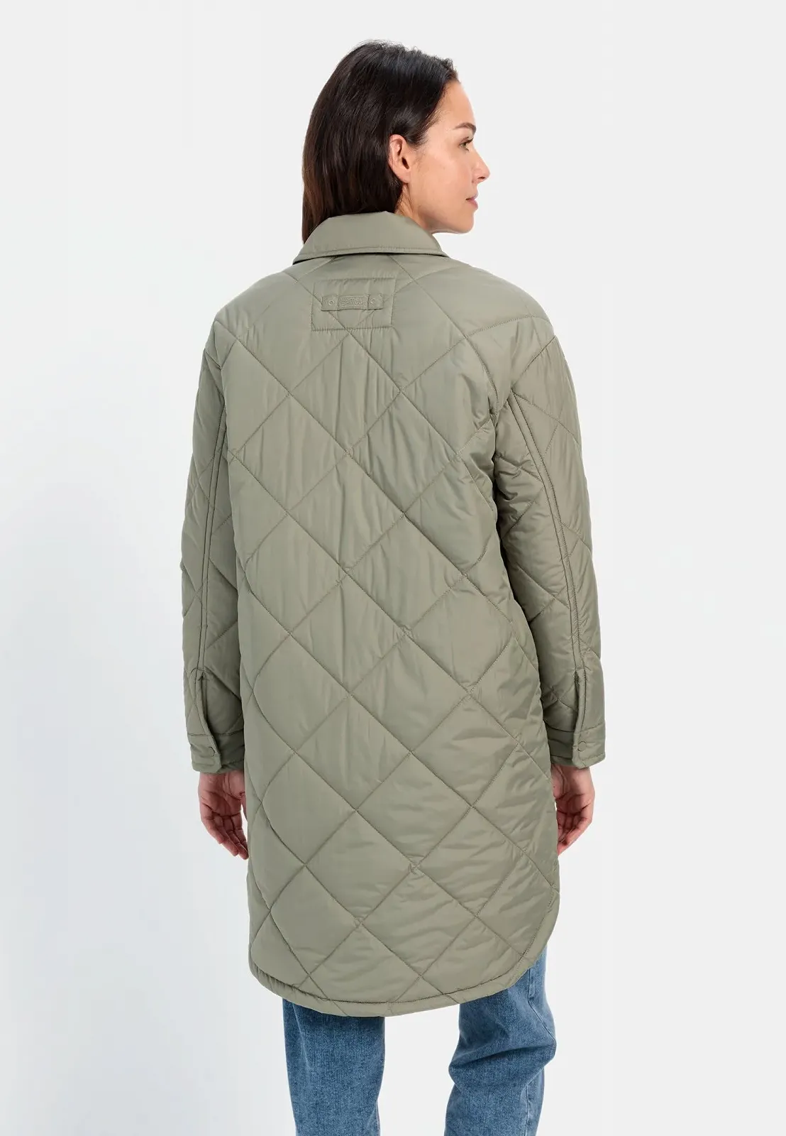 Жіноче пальто camel active з переробленого поліестеру стьобане, фото №3 Жіноче пальто camel active з переробленого поліестеру стьобане, фото №3