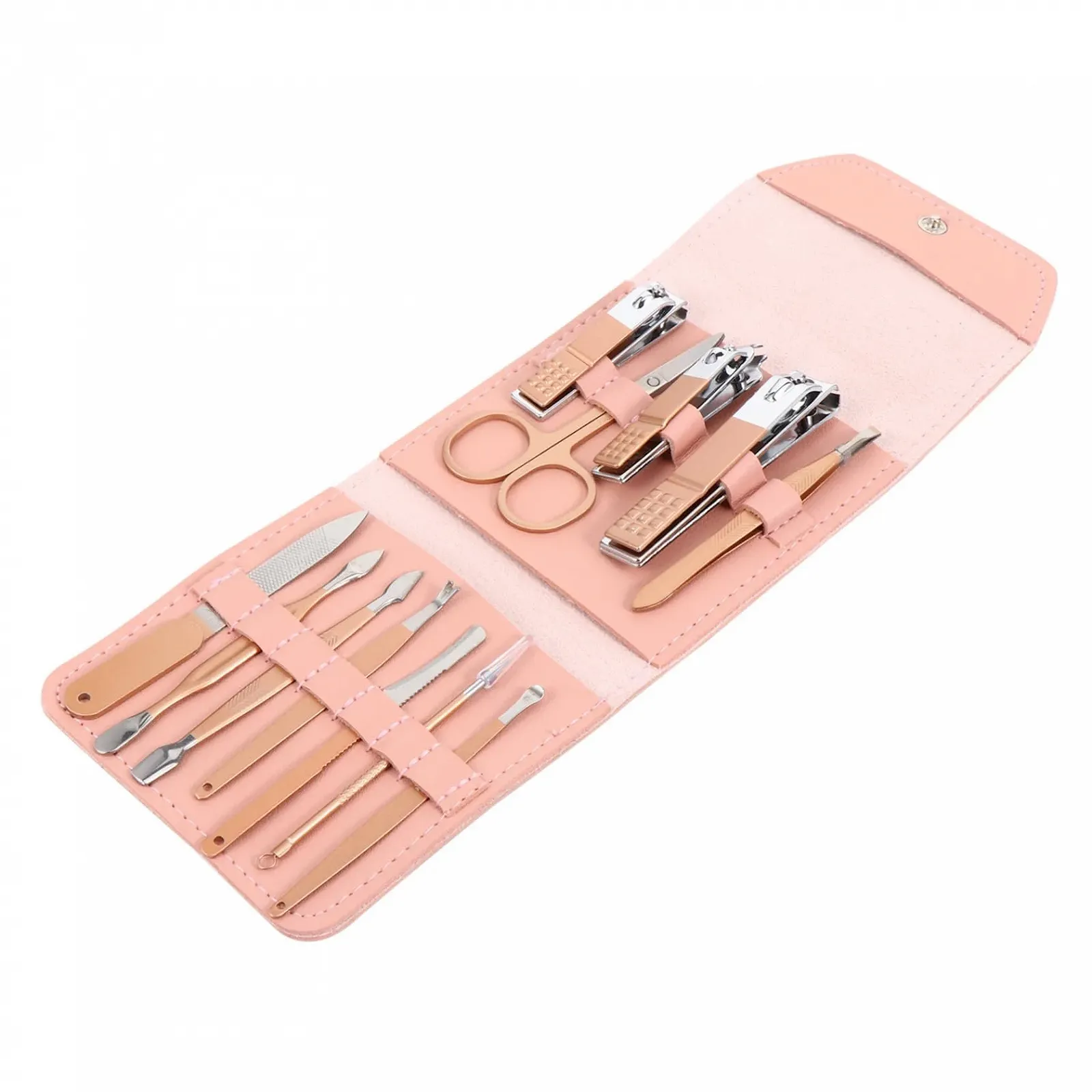 Набор для маникюра WRITWAA Для дома, включая кожаный чехол, фото №1