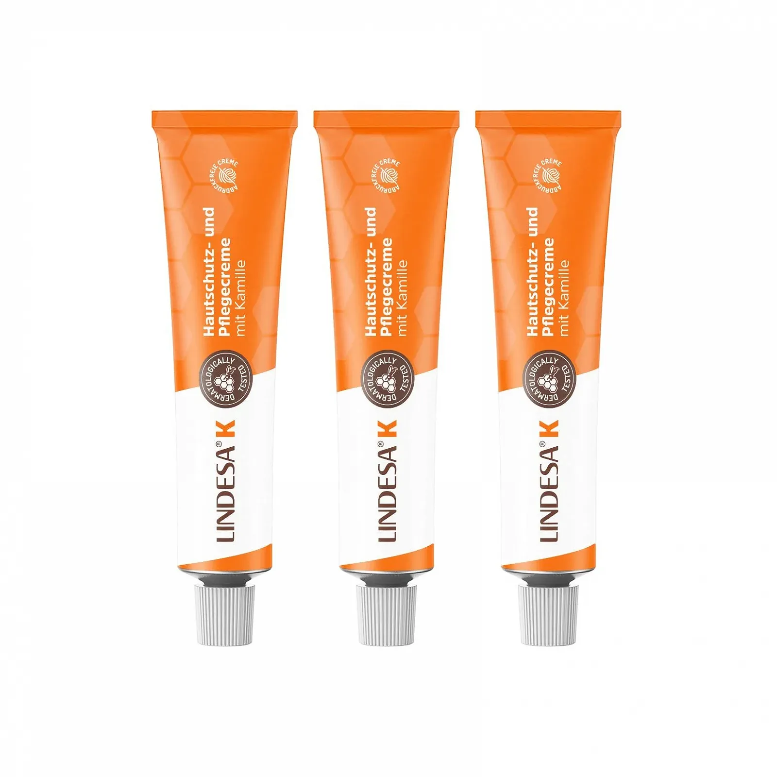 Крем для рук Dr. Matzel Medical GmbH Lindesa K з ромашкою, 3 x 50 мл, фото №1