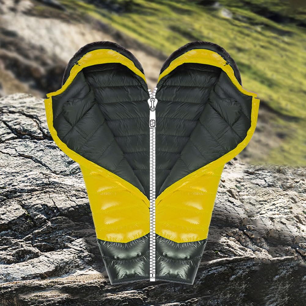 Спальний мішок JUCHRZEY Ultralight Thermal Goose Down Waterproof Portable, фото №6