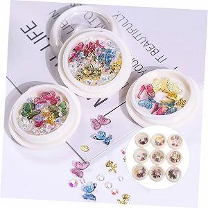 Аксессуары для ногтей Бабочки Металл Смола DIY Украшения для ногтей для маникюра. Безопасные, долговечные украшения для ногтей synthetic.ua - Фото 1