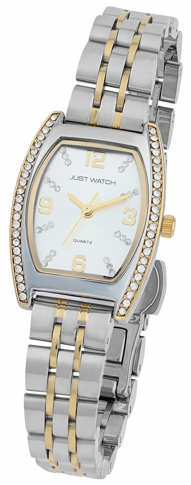 Часы наручные женские Just Watch Akadia Tonneau Серебристый/Серебристый, фото №4