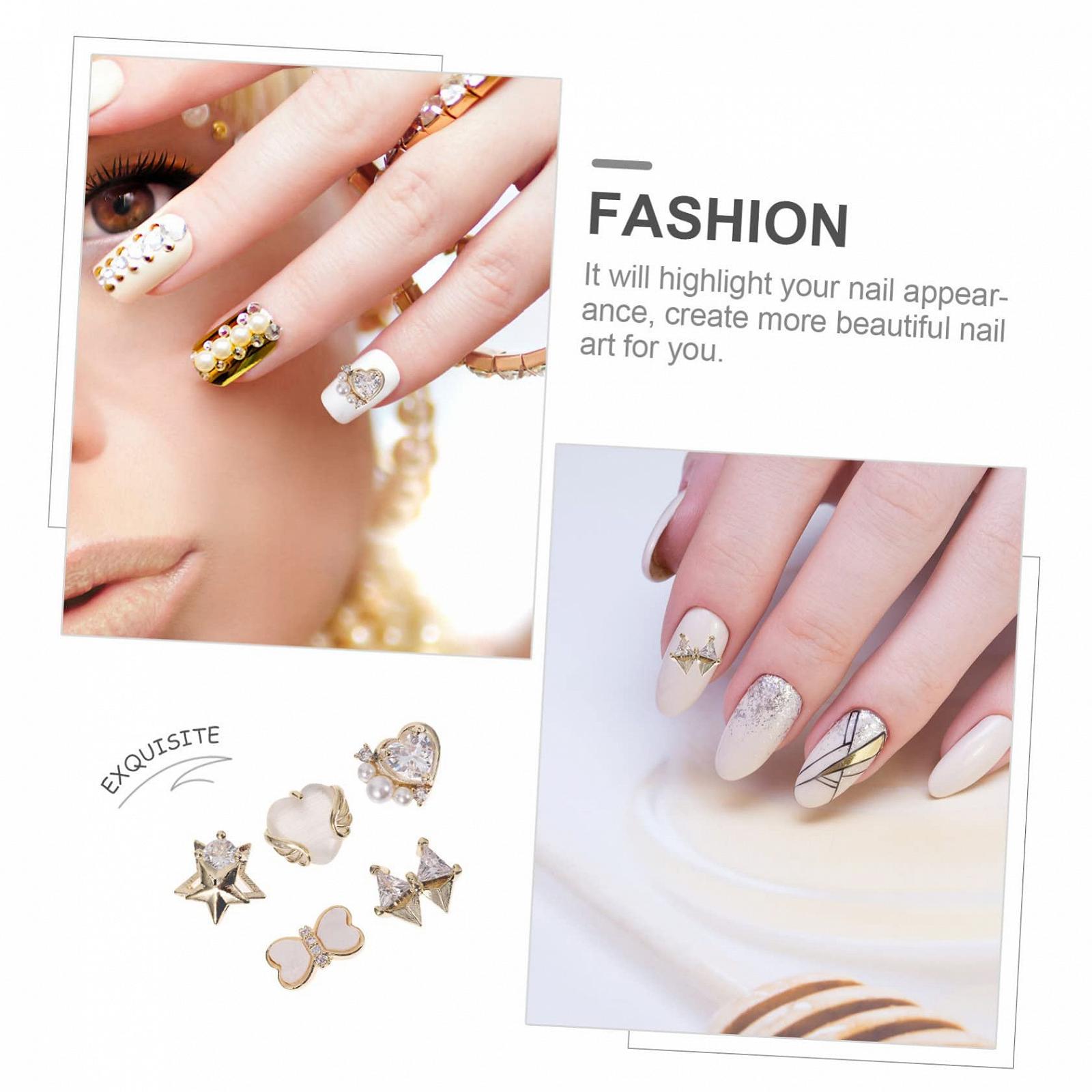 Наклейки для ногтей FRCOLOR 15 шт., декоративные наклейки для ногтей, декоративная наклейка для ногтей DIY, наклейки для ногтей DIY, 3d Haoshi, фото №2