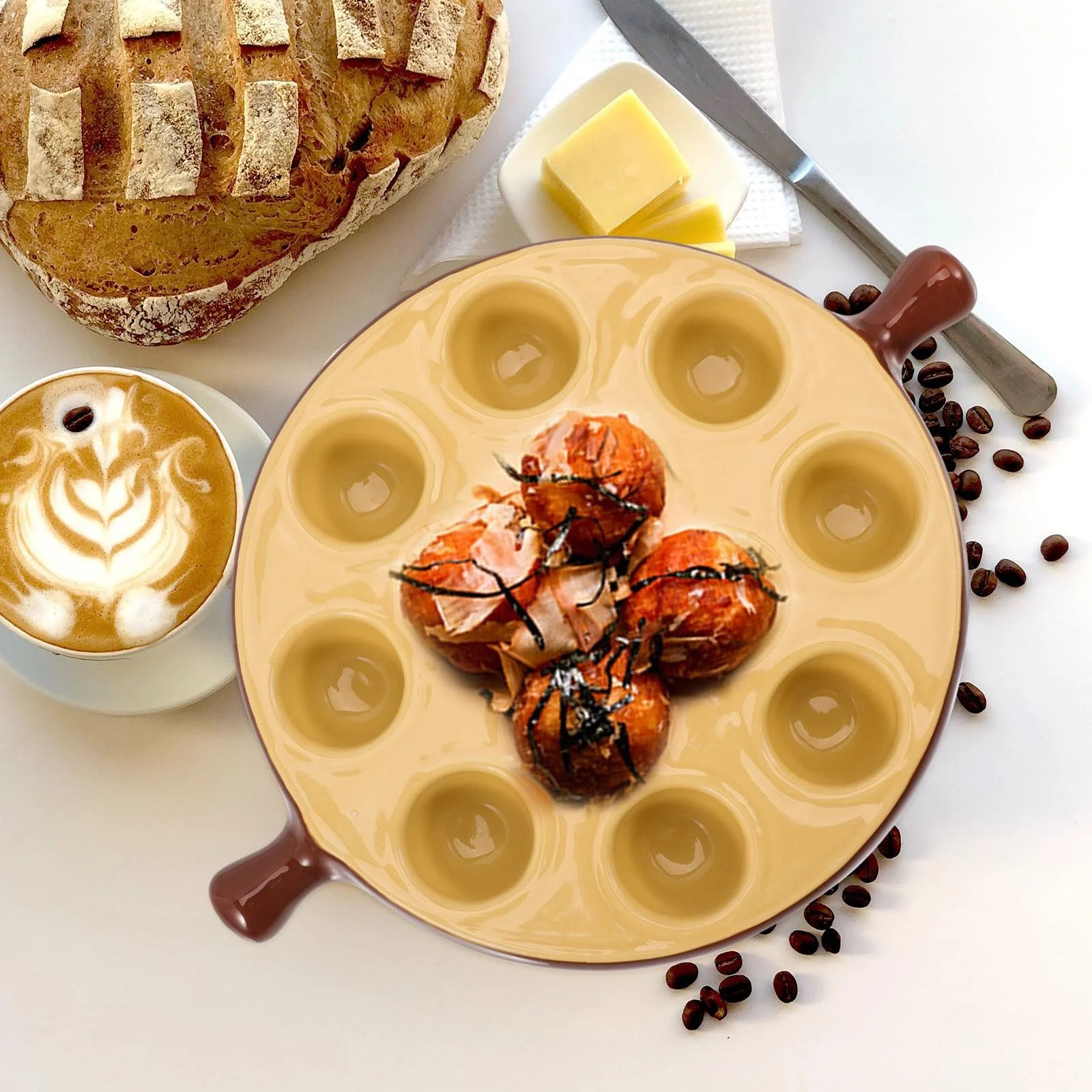 Форма для запікання равликів Schneckenbackform Керамічна 12 заглиблень з ручками, фото №8 Форма для запікання равликів Schneckenbackform Керамічна 12 заглиблень з ручками, фото №8