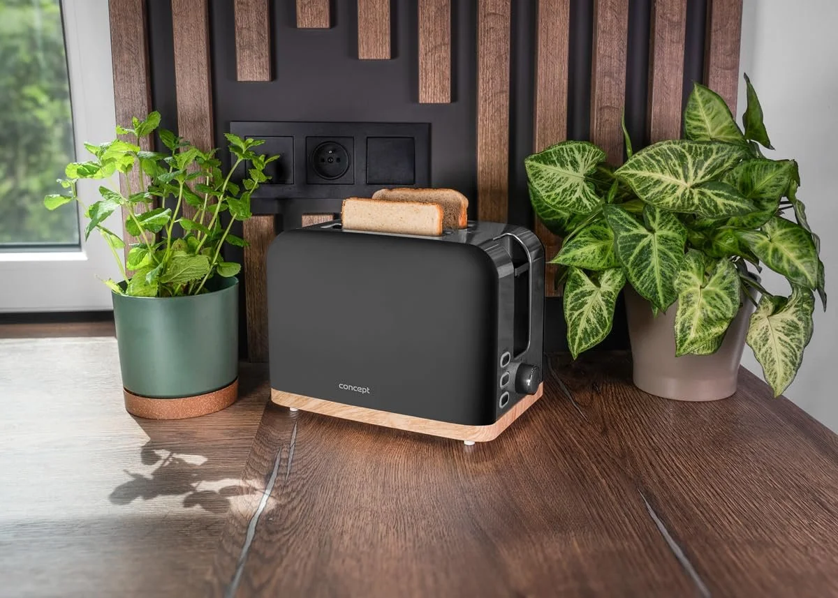 Тостер Concept Elwood TE2016 Чорний, фото №5