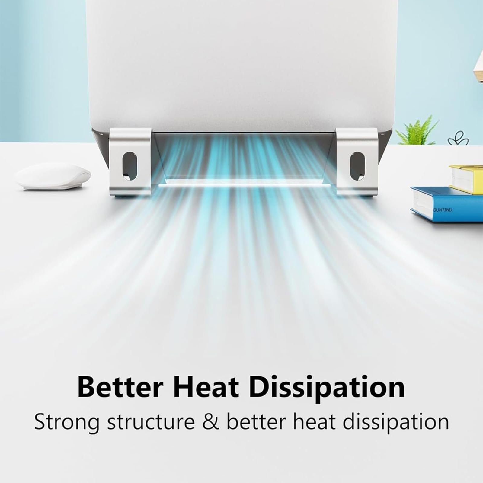 Подставка для ноутбука с подставкой для запястья. Эргономичная подставка для ноутбука с подушечкой для запястья., фото №7