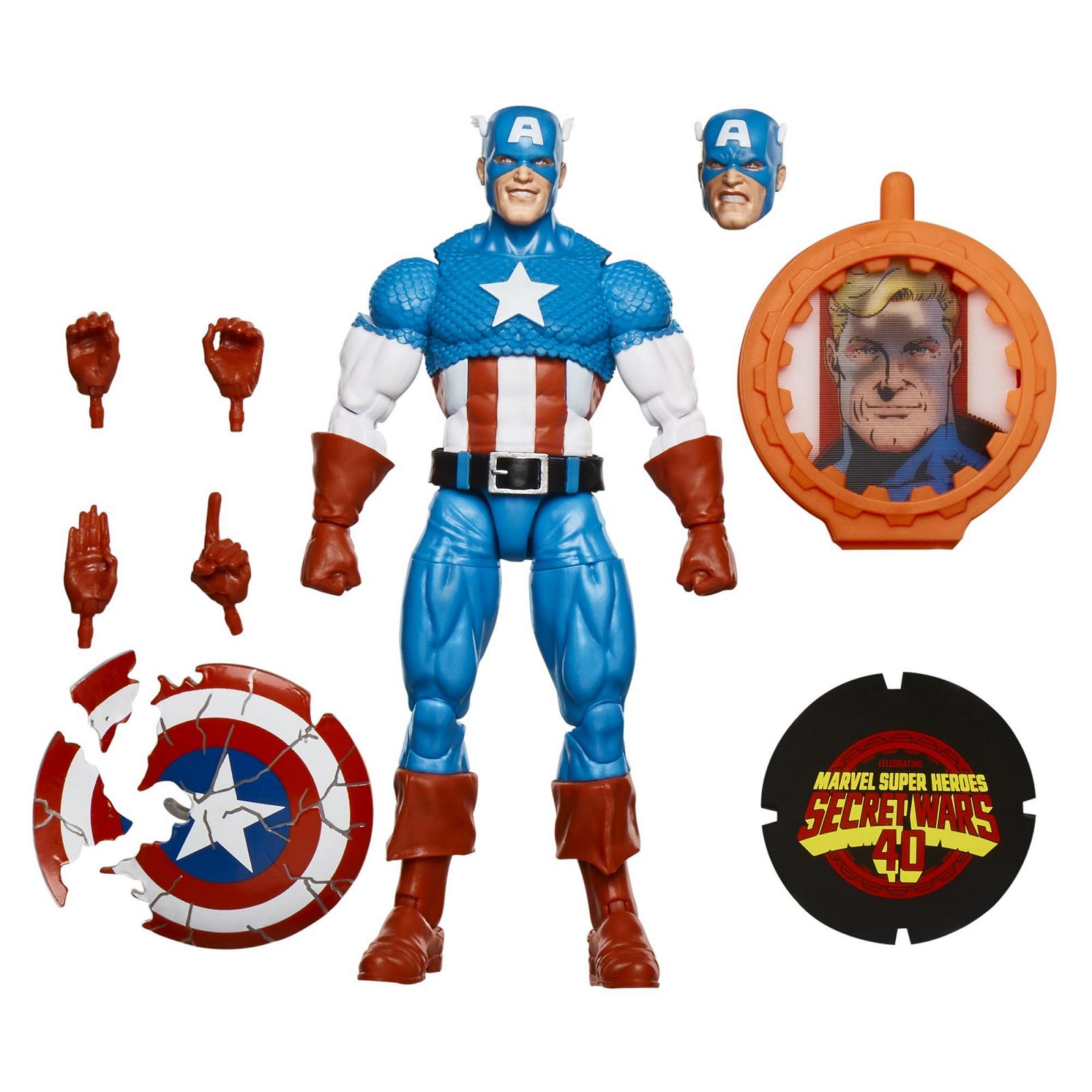 Фігурка Капітан Америка Marvel Legends Series Secret Wars, 15 см, фото №1