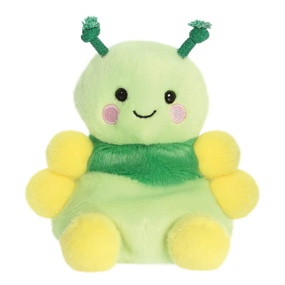 Мягкая игрушка Aurora Palm Pals Ivy Caterpillar 33794 Зеленый 13 см, фото №1 Мягкая игрушка Aurora Palm Pals Ivy Caterpillar 33794 Зеленый 13 см, фото №1