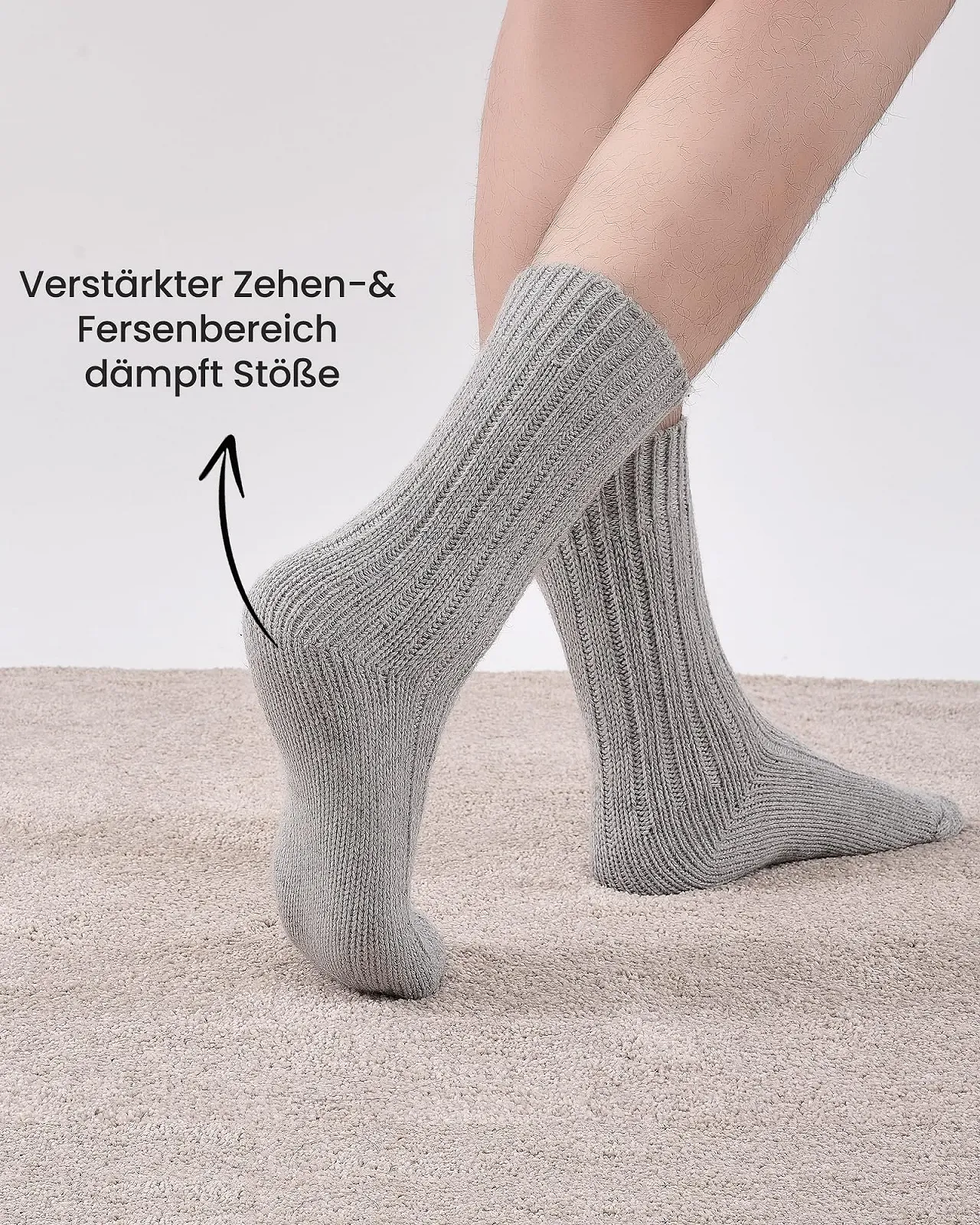 Шкарпетки з альпаки (4 пари) Унісекс, фото №3 Шкарпетки з альпаки (4 пари) Унісекс, фото №3