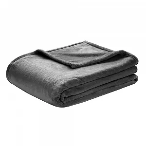 Покривало ESTELLA Polar Fleece Anthracite Пухнаста Мікрофібра Фланель 150 x 200 см - Фото 1
