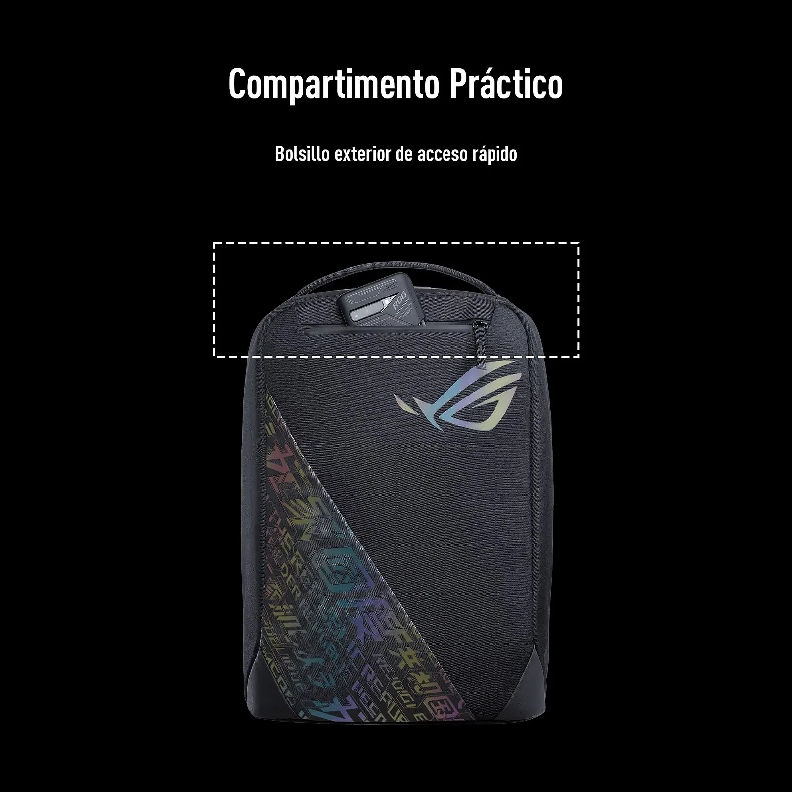 Рюкзак для ноутбука ASUS ROG BP1501G Черный, фото №7 Рюкзак для ноутбука ASUS ROG BP1501G Черный, фото №7