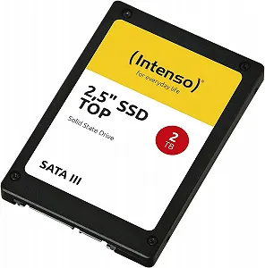 Внутренний SSD Intenso SATA III Top 2 TB 550 MB/s Черный - Фото 1