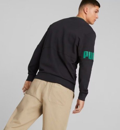 Світшот Puma POWER Colourblock Crew Neck Sweatshirt XL, фото №2