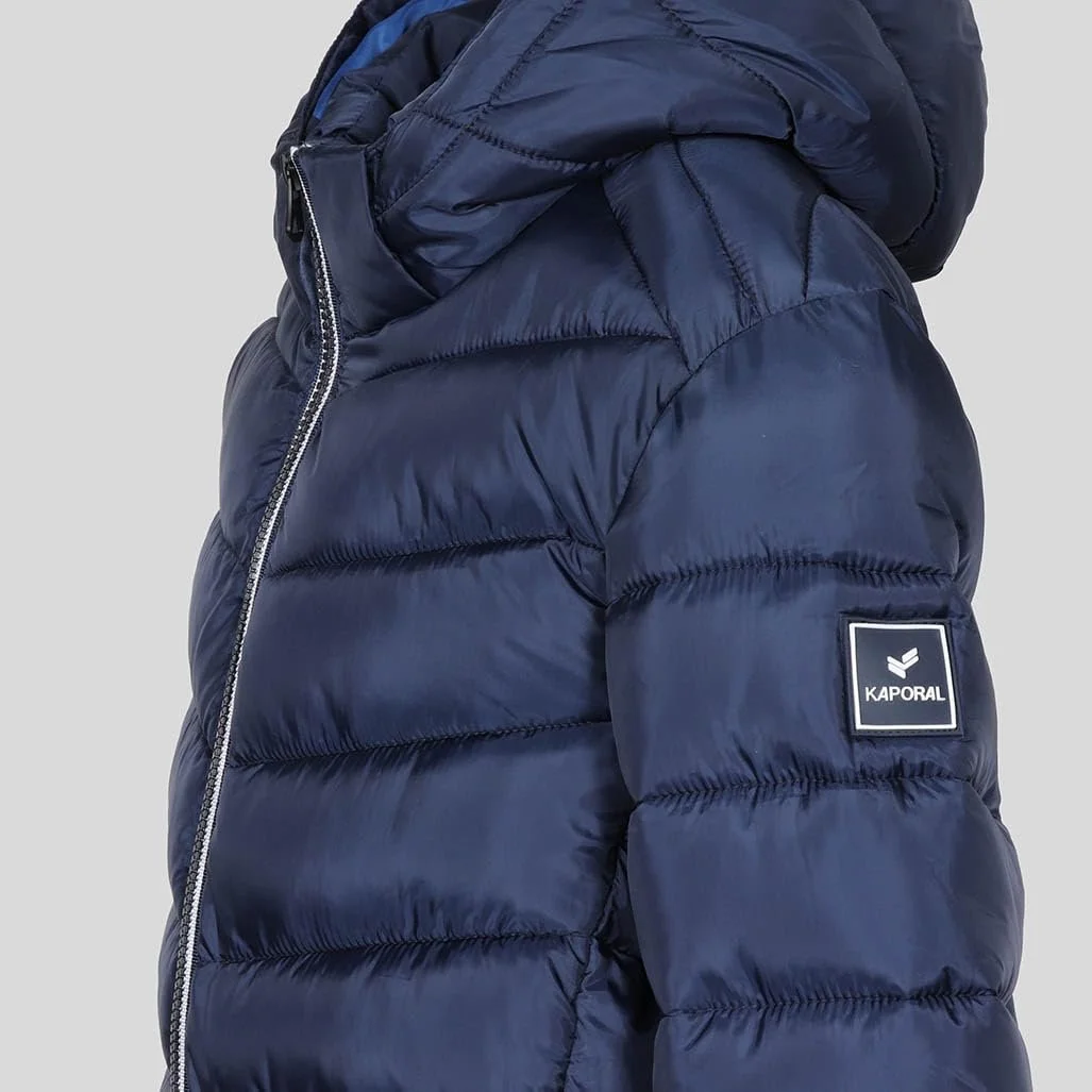 Куртка KAPORAL для мальчиков, с капюшоном, модель Mylo, темно-синяя, фото №3 Куртка KAPORAL для мальчиков, с капюшоном, модель Mylo, темно-синяя, фото №3