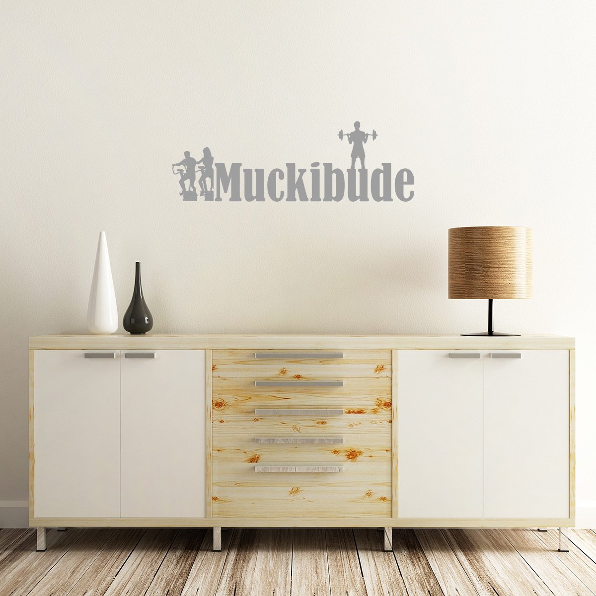 Наклейка на стіну Mucki Bude 50 x 16 см 33 кольори 5 розмірів, фото №2