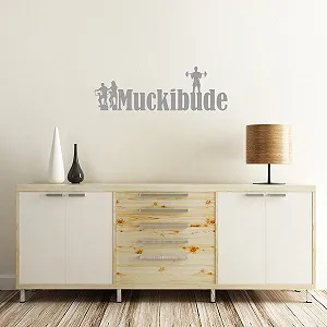 Наклейка на стіну Mucki Bude 50 x 16 см 33 кольори 5 розмірів synthetic.ua - Фото 1