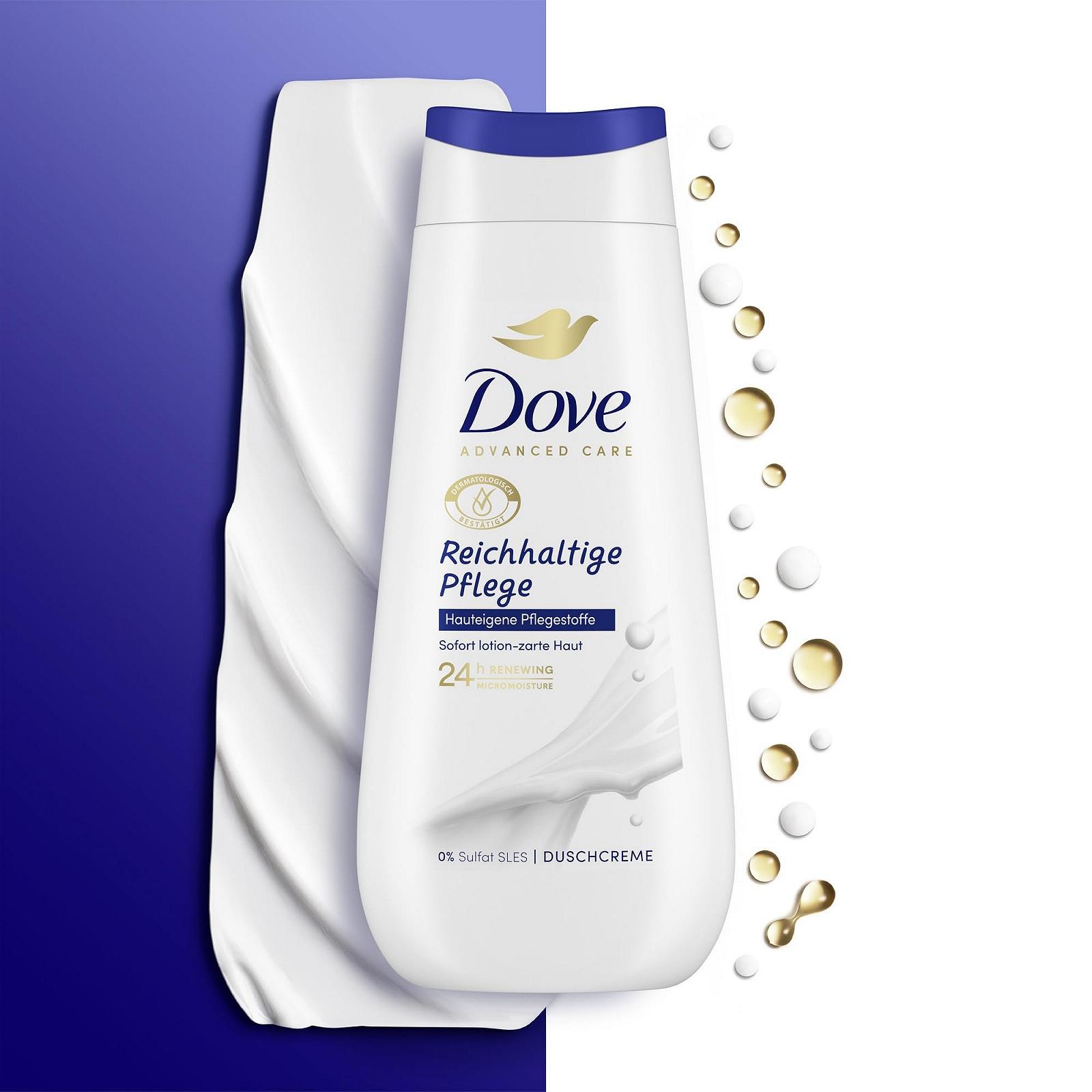 Крем-гель для душа Dove Advanced Care Rich Care 225 мл, фото №9