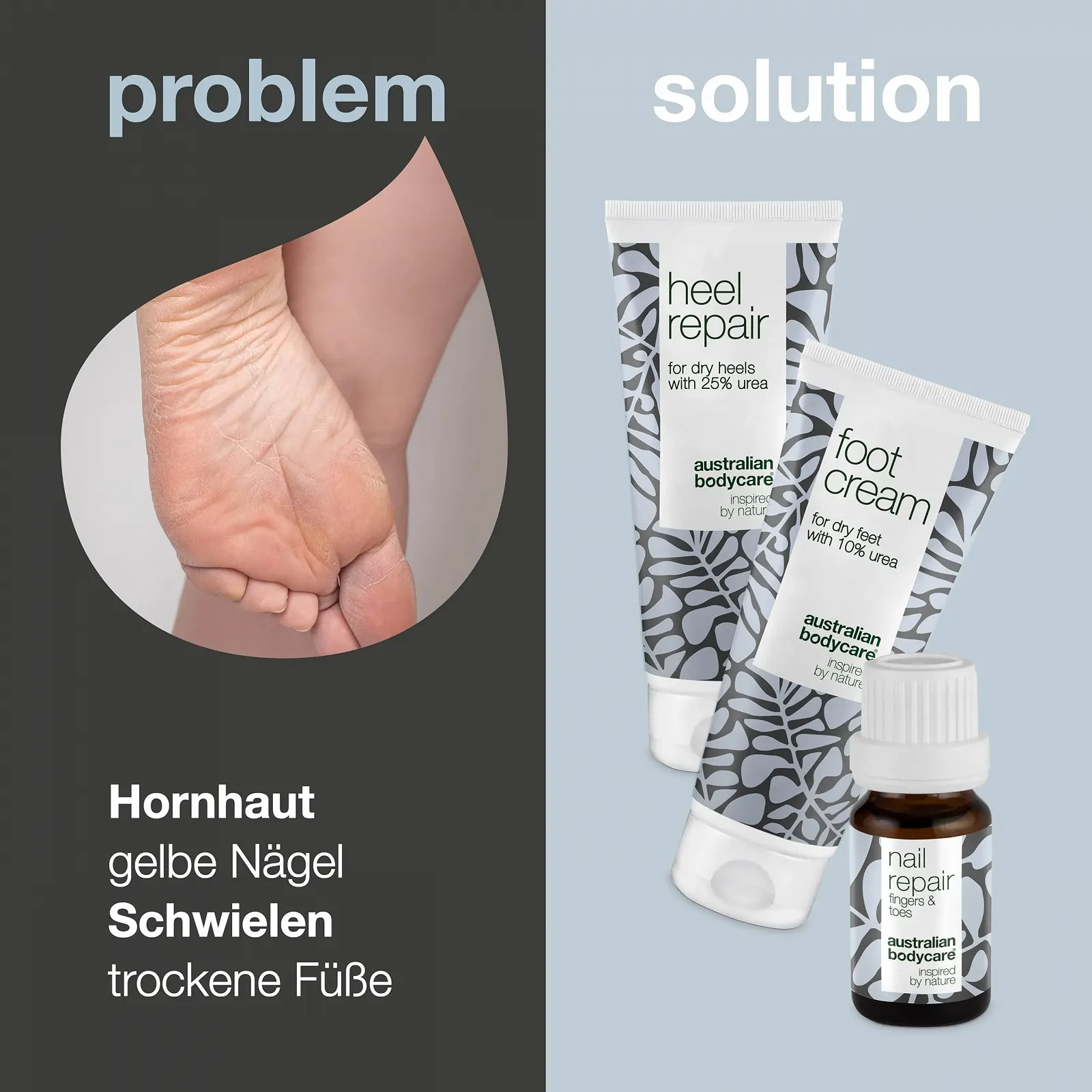 Набор для ухода за ногами и ногтями Tea Tree Oil Moisturising, Soothing and Repairing, фото №2