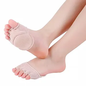 Шкарпетки з пальцями Cotton для жінок, 2 пари - Фото 1