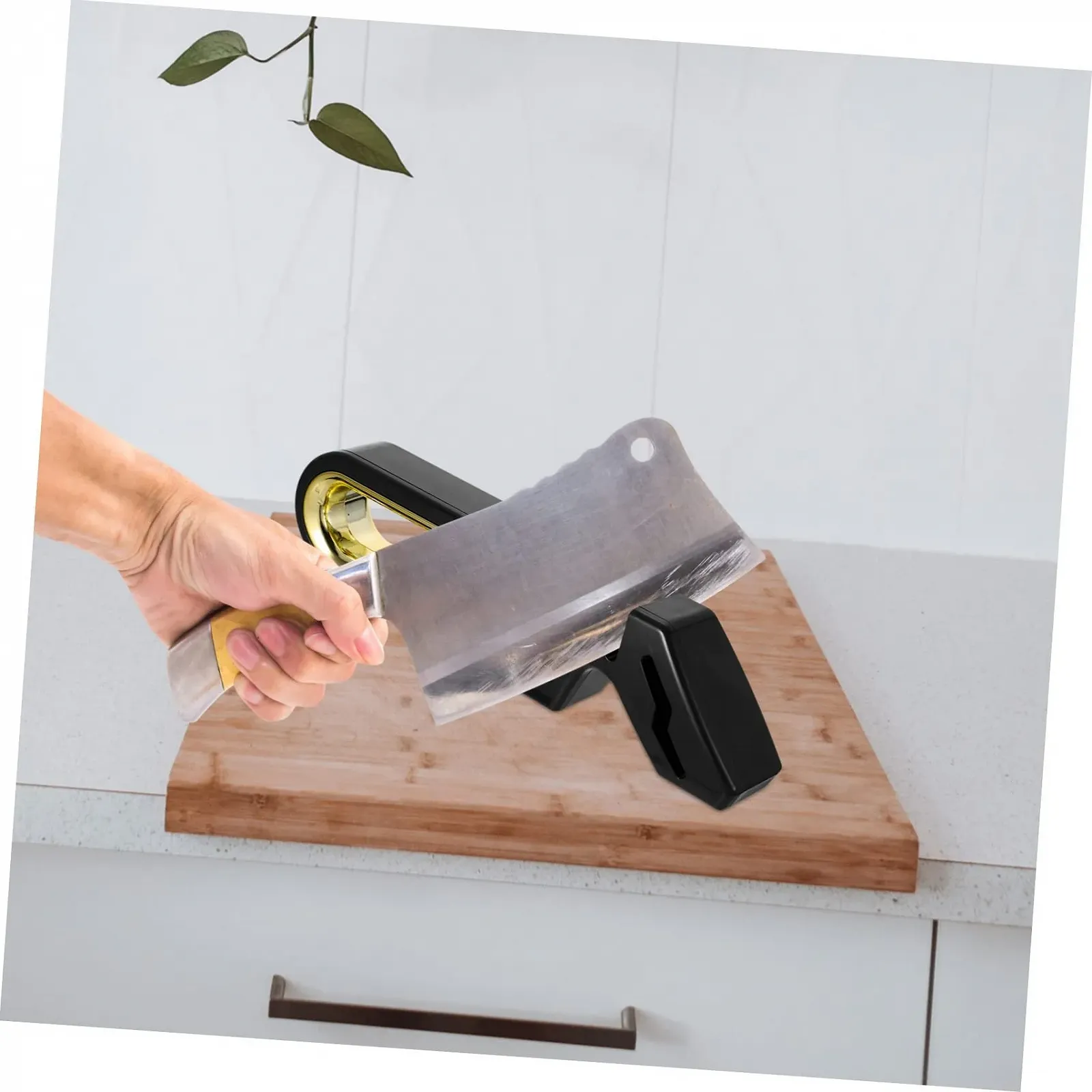 Профессиональная точилка для ножей и ножниц Mobestech Черная, фото №4