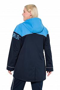 Жіноча Куртка Ulla Popken Plus Size Softshell Довга Водовідштовхувальна 2-стороння блискавка 835228 synthetic.ua - Фото 1