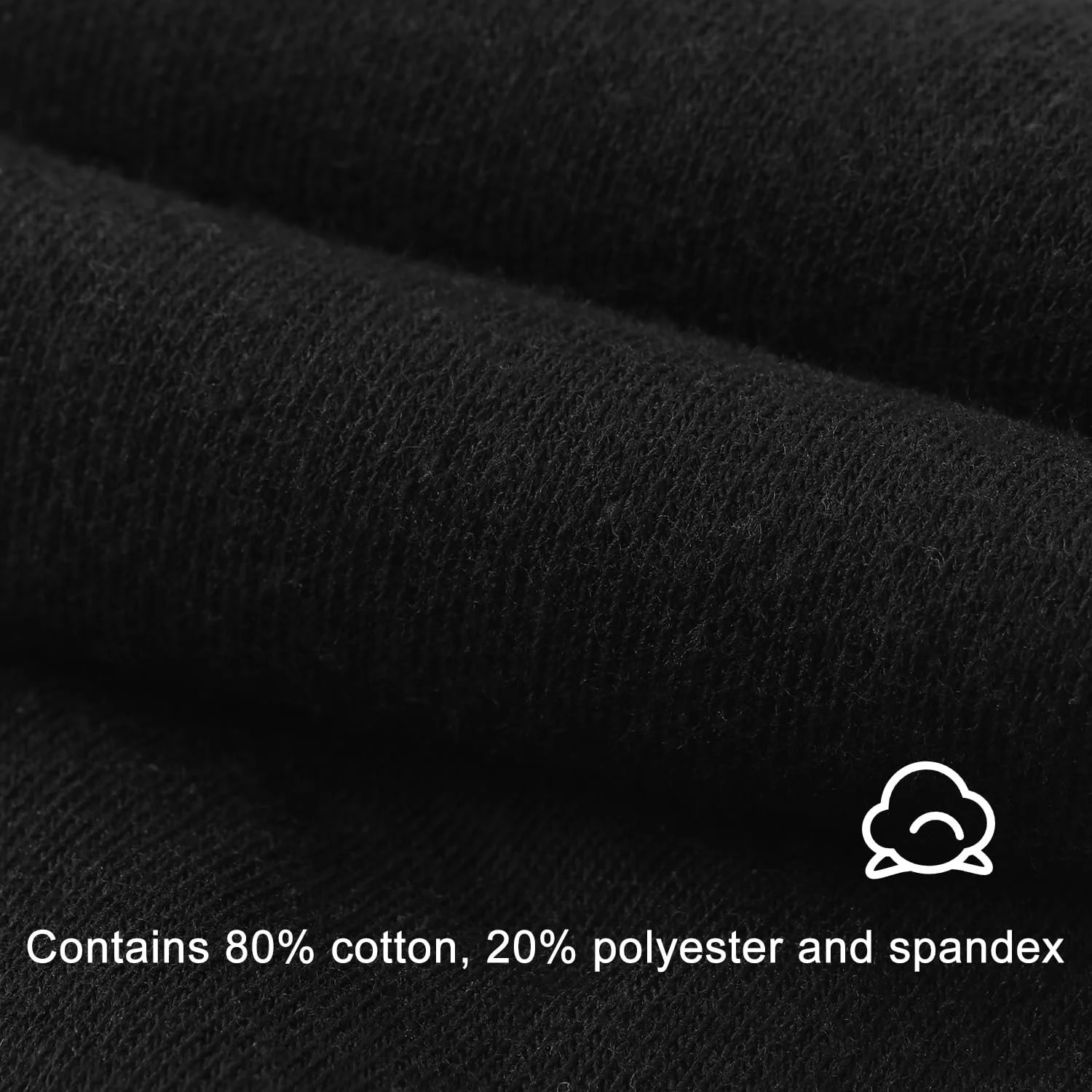 Высокие носки для женщин и девочек, 80% хлопок, теплые носки до колена, мягкие длинные чулки, женские носки выше колена для Хэллоуина, среды, косплея, выпускного вечера, повседневной носки (черные), черный, фото №4