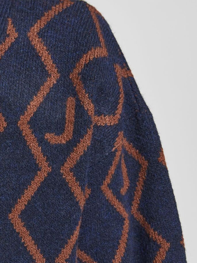 Кардиган Jack&Jones KNIT CARDIGAN KA KNT21 Темно-синій XL, фото №3
