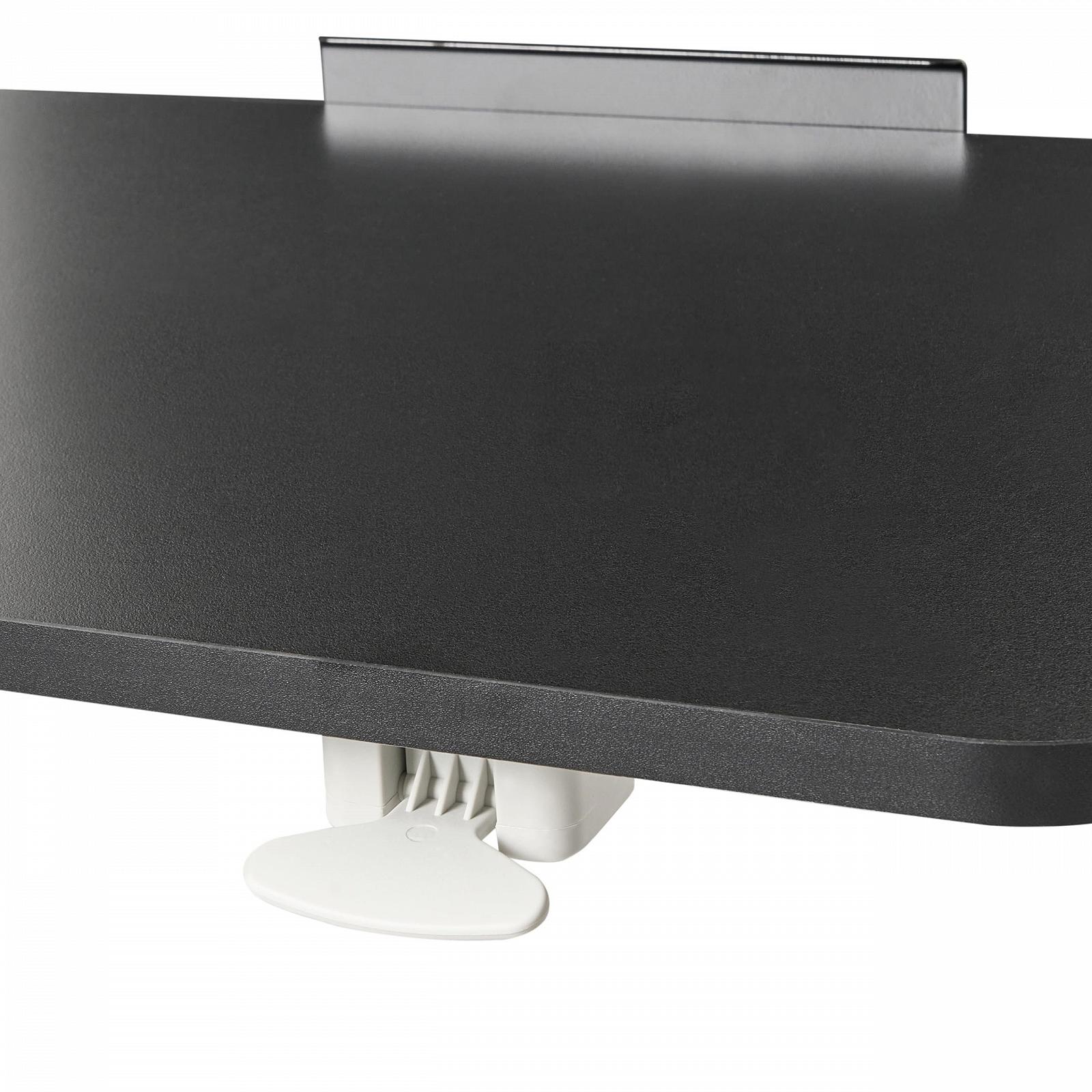 Столик для ноутбука Beliani Schola Регулируемый по высоте 70 x 40 см Черный, фото №7