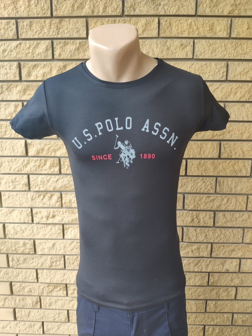 Футболка унисекс коттоновая брендовая POLO Турция, фото №1