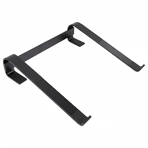 Підставка для ноутбука алюмінієва з трикутною структурою і силіконовими накладками, міцний - Фото 1