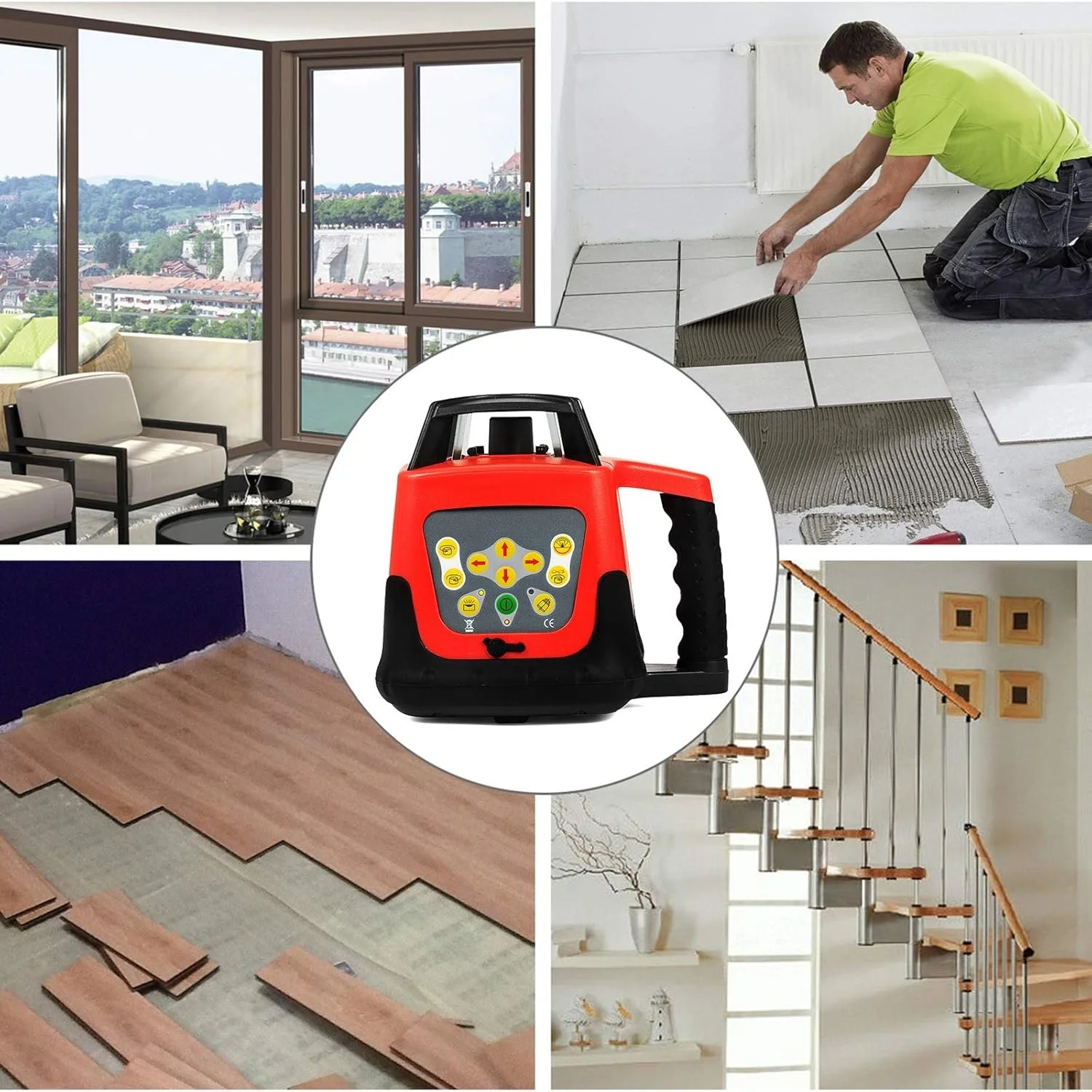 Лазерный уровень Vevor LJGSPY00000000001V2 Красный, фото №7 Лазерный уровень Vevor LJGSPY00000000001V2 Красный, фото №7