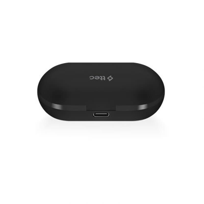 Bluetooth-гарнитура Ttec AirBeat Free True Wireless Headsets Black 2KM133S, фото №4
