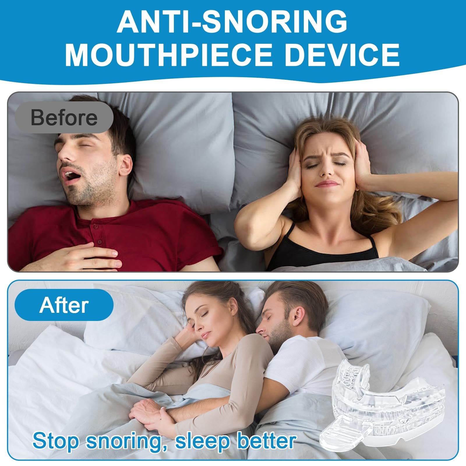 Засіб від хропіння, Прозора шина Регульована, фото №6 Засіб від хропіння, Прозора шина Регульована, фото №6