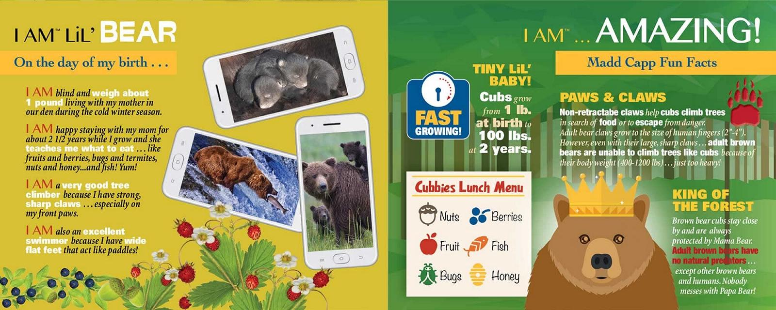 Фігурні пазли Madd Capp Shapepuzzle Junior 884003 Bear Contour Puzzle 100 деталей, фото №4