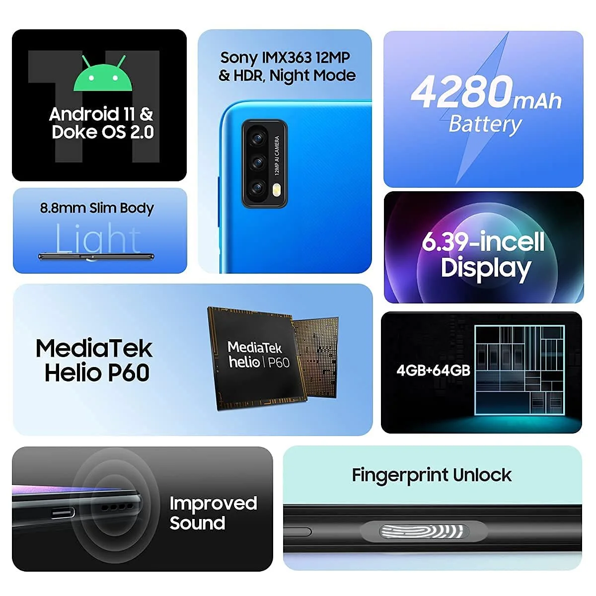 Смартфон Blackview A90 4 ГБ RAM 64 ГБ ROM Rojo, фото №5 Смартфон Blackview A90 4 ГБ RAM 64 ГБ ROM Rojo, фото №5