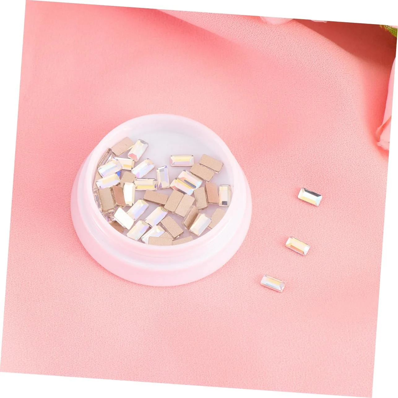 Инструмент для подбора страз Ipetboom Аксессуары для DIY Стразы для украшения ногтей Стеклянные украшения Плоская коробка Самоцветы Кристалл 3D Дрель для ногтей, фото №9