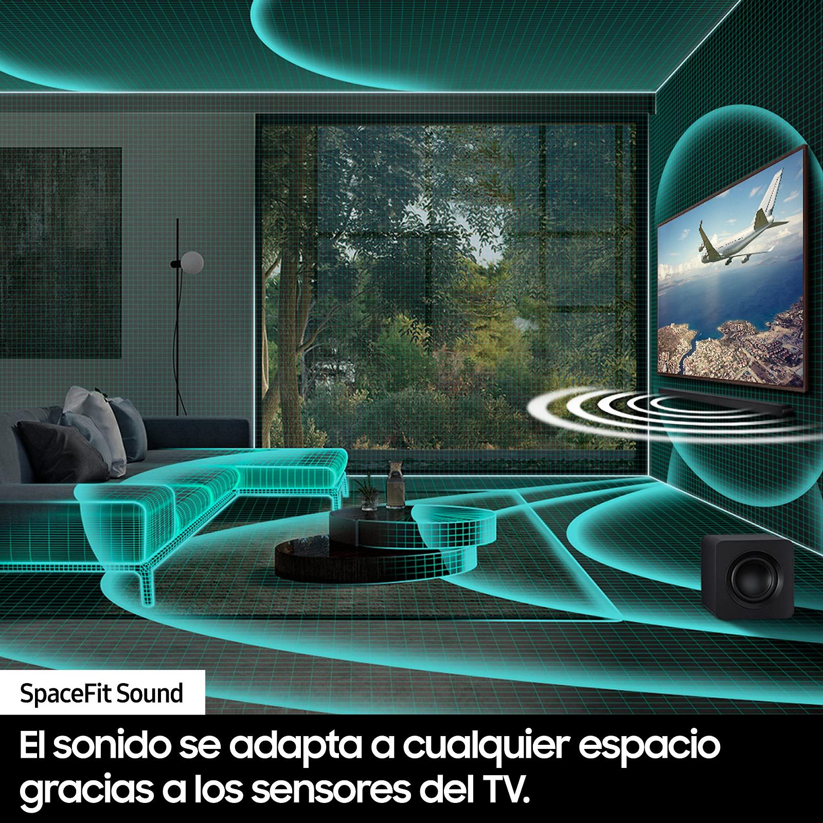 Саундбар SAMSUNG HW-S800B/ZF Ultraslim Design Dolby Atmos Wireless Q-Symphony Gen II 3.1.2 Канали та SpaceFit Sound, фото №6