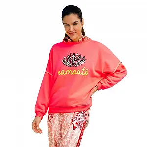 Жіночий світшот з круглим вирізом Miss Goodlife Namaste Leo MG11324 - Фото 1