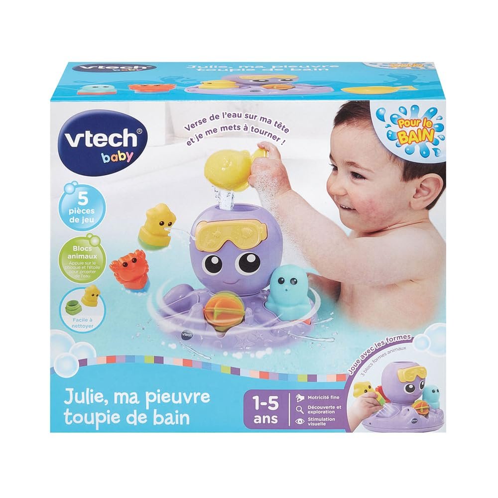 Игрушка для ванной VTech Baby Octopus 80-579205, фото №6