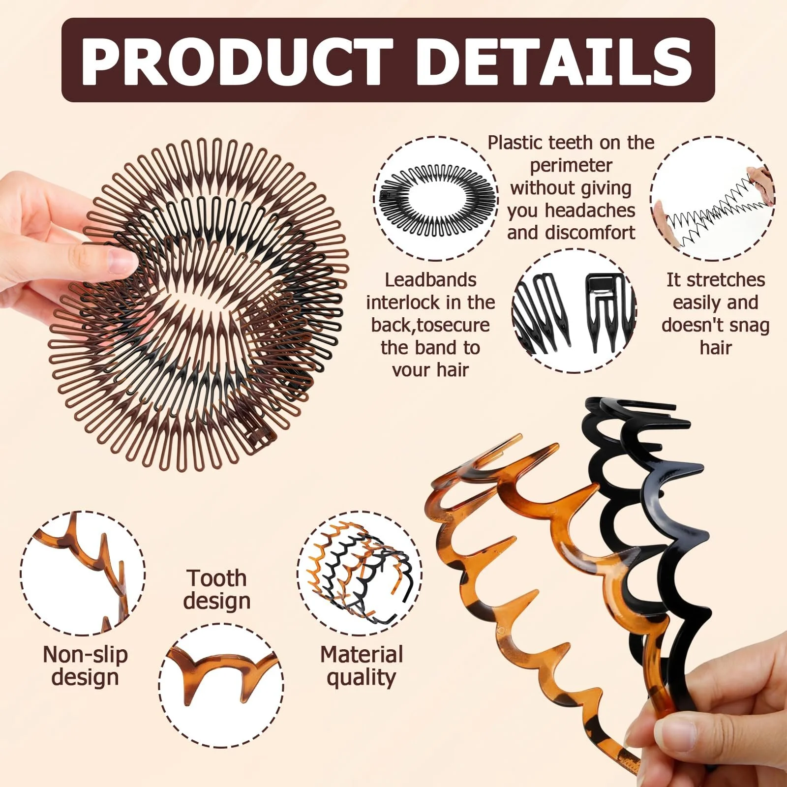 Обруч Зигзаг Черный/Леопардовый, фото №2 Обруч Зигзаг Черный/Леопардовый, фото №2