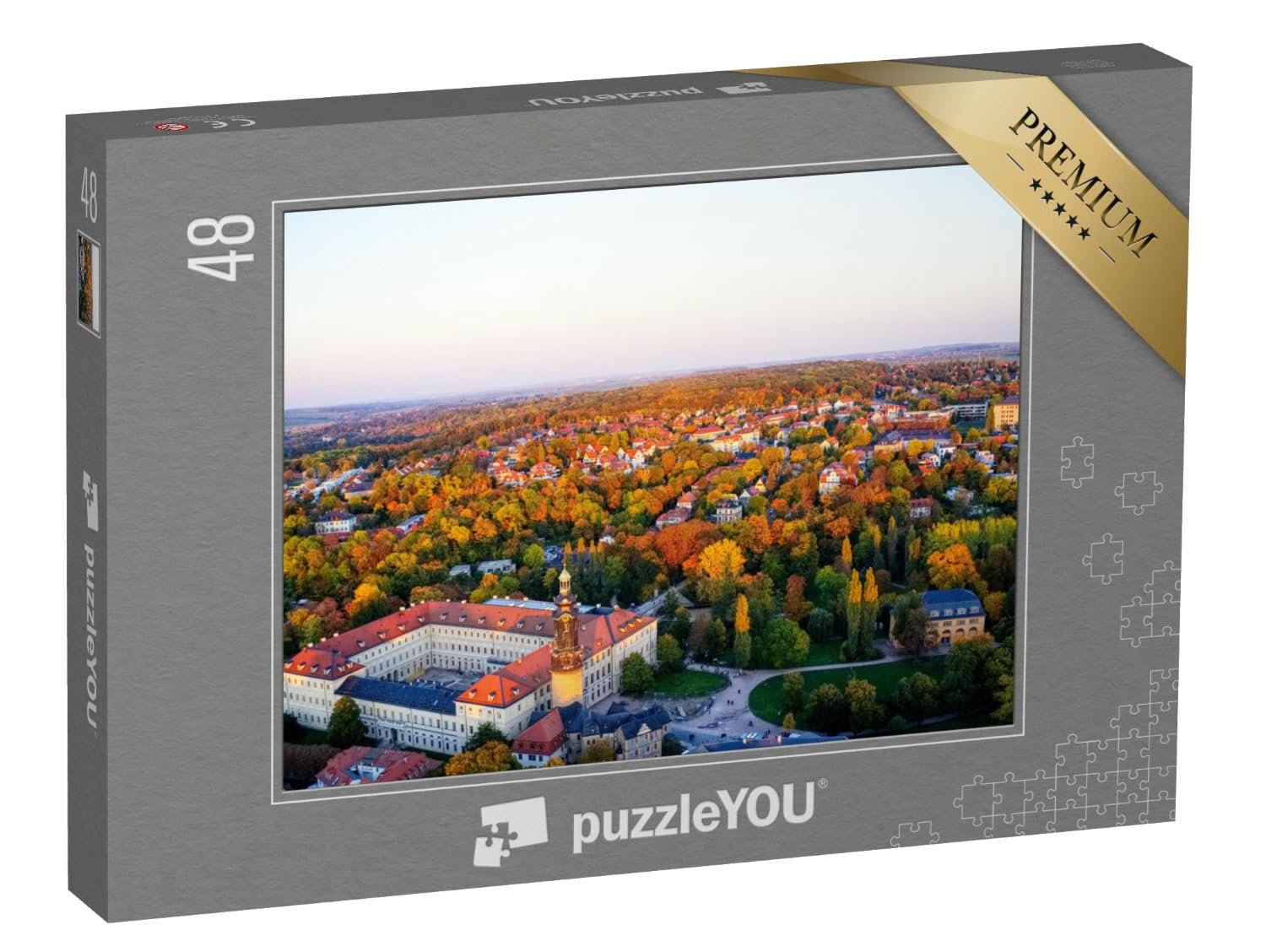 Пазл puzzleYOU Коллекция «Веймар» Веймар сверху 48 элементов, фото №1