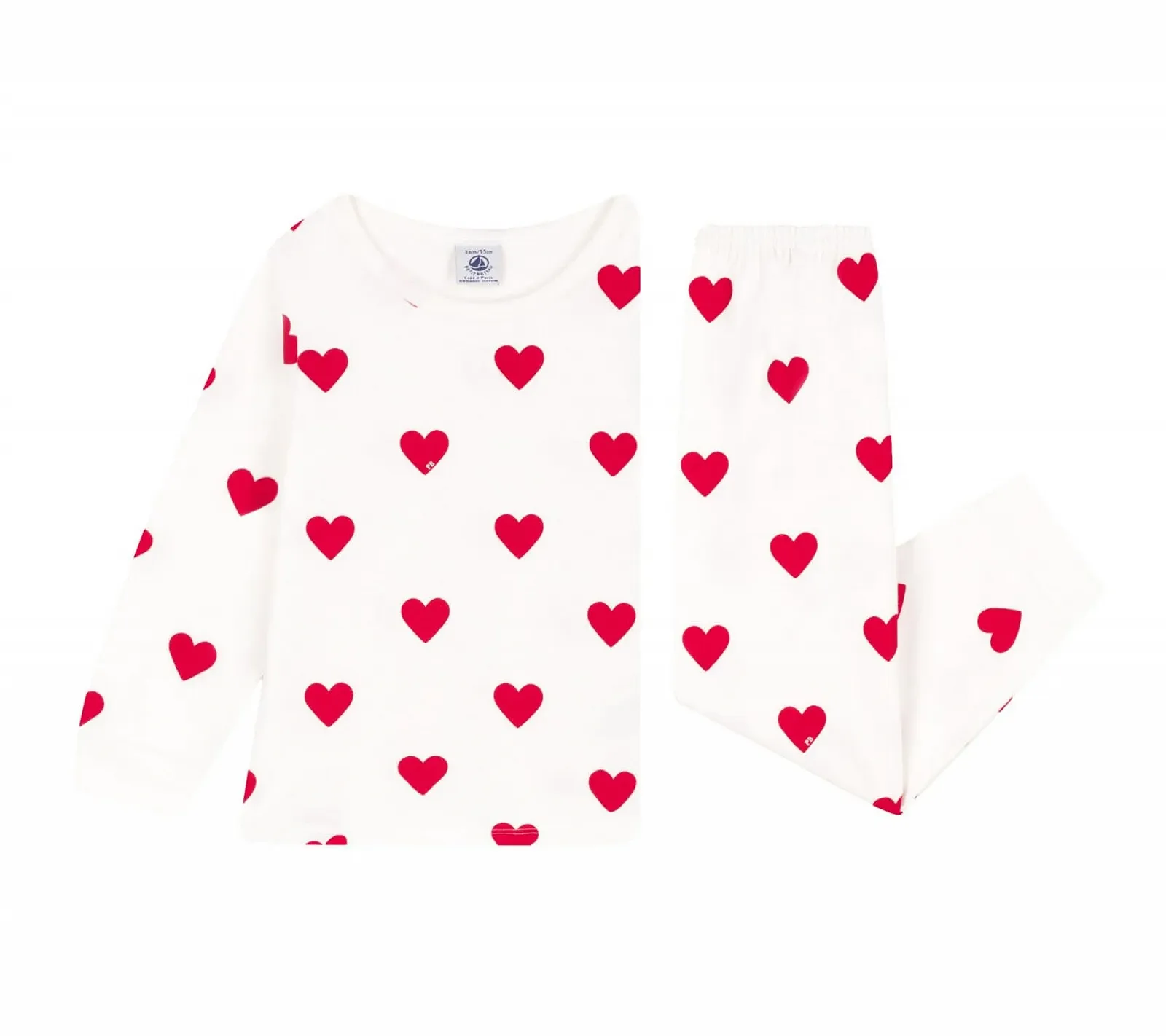 Піжама Petit Bateau для дівчаток, фото №3 Піжама Petit Bateau для дівчаток, фото №3