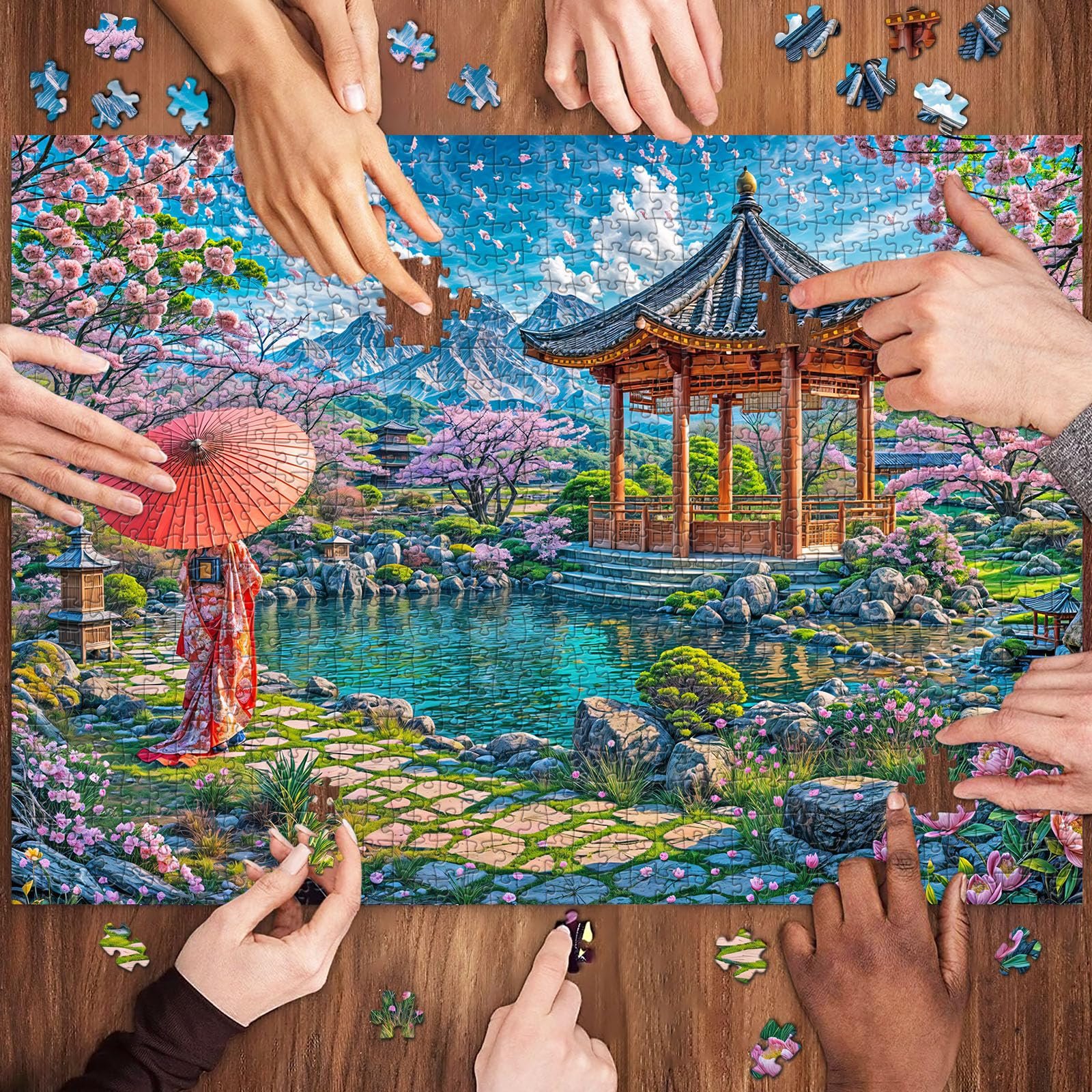 Пазл HUADADA Tree of Life 1000 деталей, фото №5