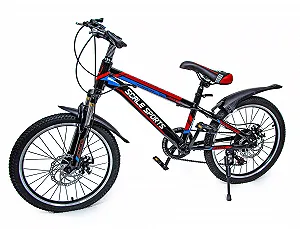 Детский велосипед 20 Scale Sports Black/Red/Blue дисковые тормоза амортизатор 68063717 - Фото 1