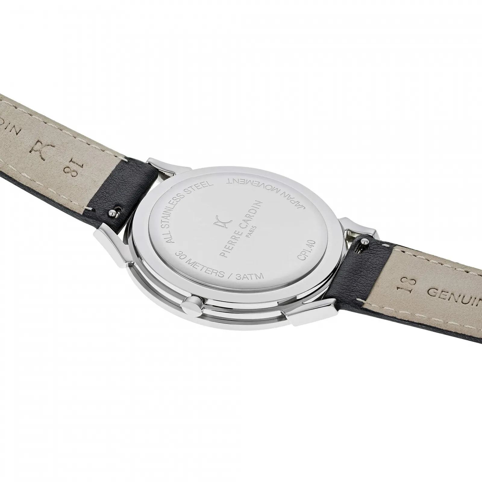 Унисекс часы Pierre Cardin Pigalle Аналоговые Кожаный Ремешок, Черный/Белый/Серебряный, Ремешок, фото №3 Унисекс часы Pierre Cardin Pigalle Аналоговые Кожаный Ремешок, Черный/Белый/Серебряный, Ремешок, фото №3