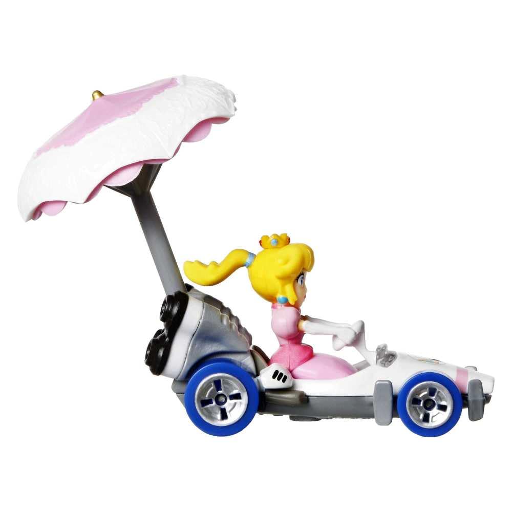 Іграшкова машинка Hot Wheels Mario Kart Princess Peach B-Dasher Parasol Glider, фото №3