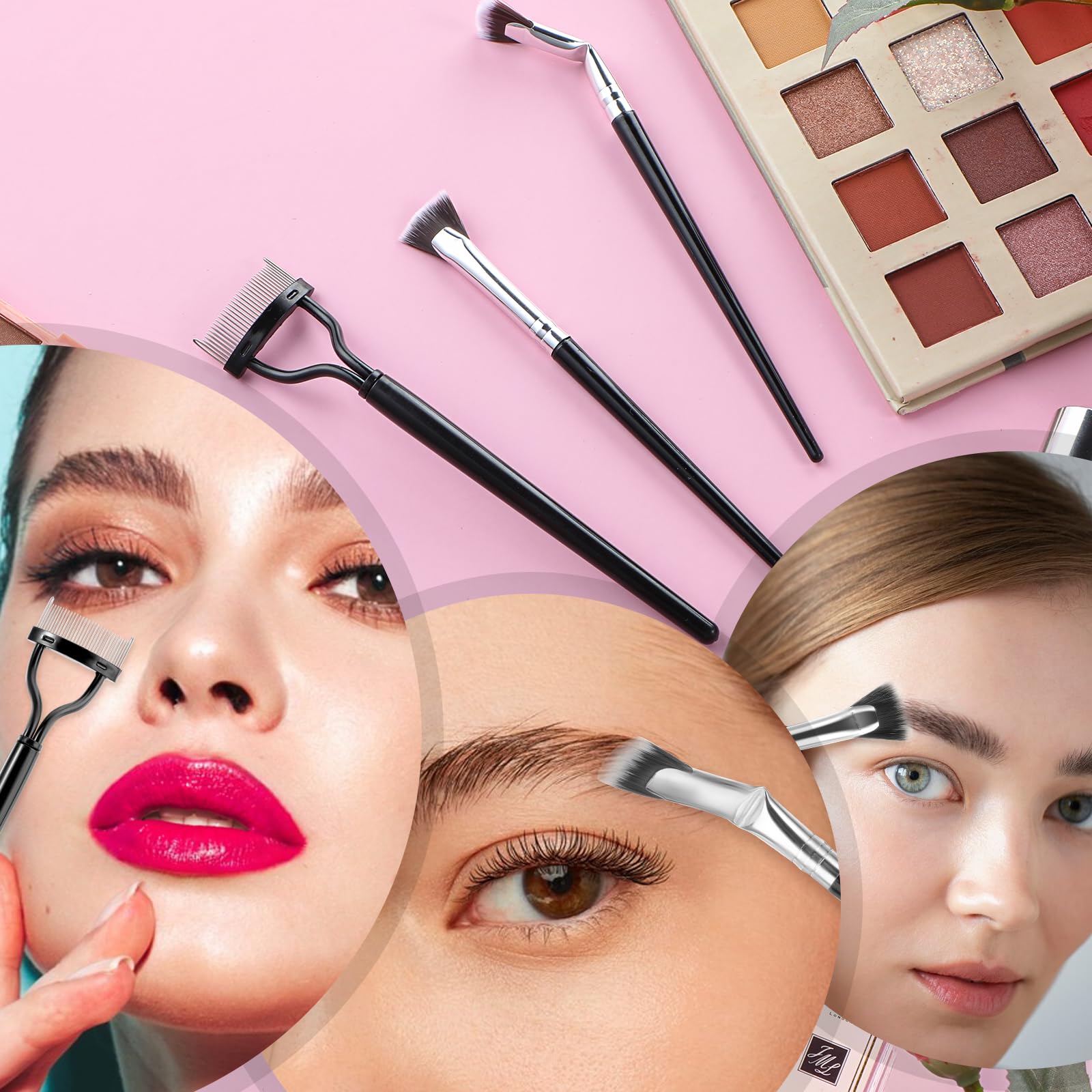 Набір Щіточок для Вій simarro Eyelash Brush Eyelash Comb Set, фото №6