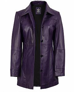 Шкіряна куртка fjackets зі шкіри ягняти для жінок synthetic.ua - Фото 1