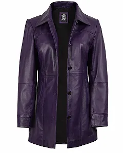 Шкіряна куртка fjackets зі шкіри ягняти для жінок synthetic.ua - Фото 1