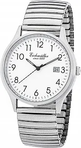 Чоловічий годинник Eichmüller Classic, нержавіюча сталь, 38 мм, сріблястий/білий, браслет - Фото 1